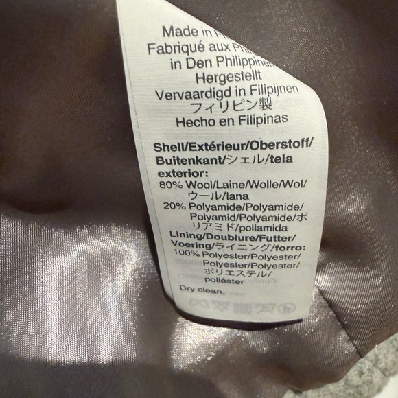 J. Crew Classic Gray Trench Coat - Picture 6 of 6